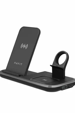 CHARGEUR HAVIT S/F STAND 3 IN 1 W3020