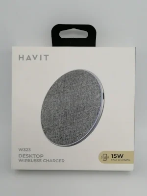CHARGEUR HAVIT S/F W323 NFC 15W