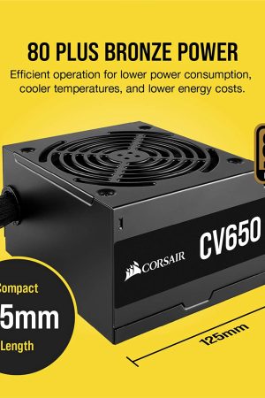 ALIMENTATION CORSAIR CV650 650W 80+ BRONZE