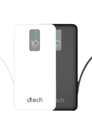 POWER BANK D-TECH DP10H 10000MAH FAST CHARGE